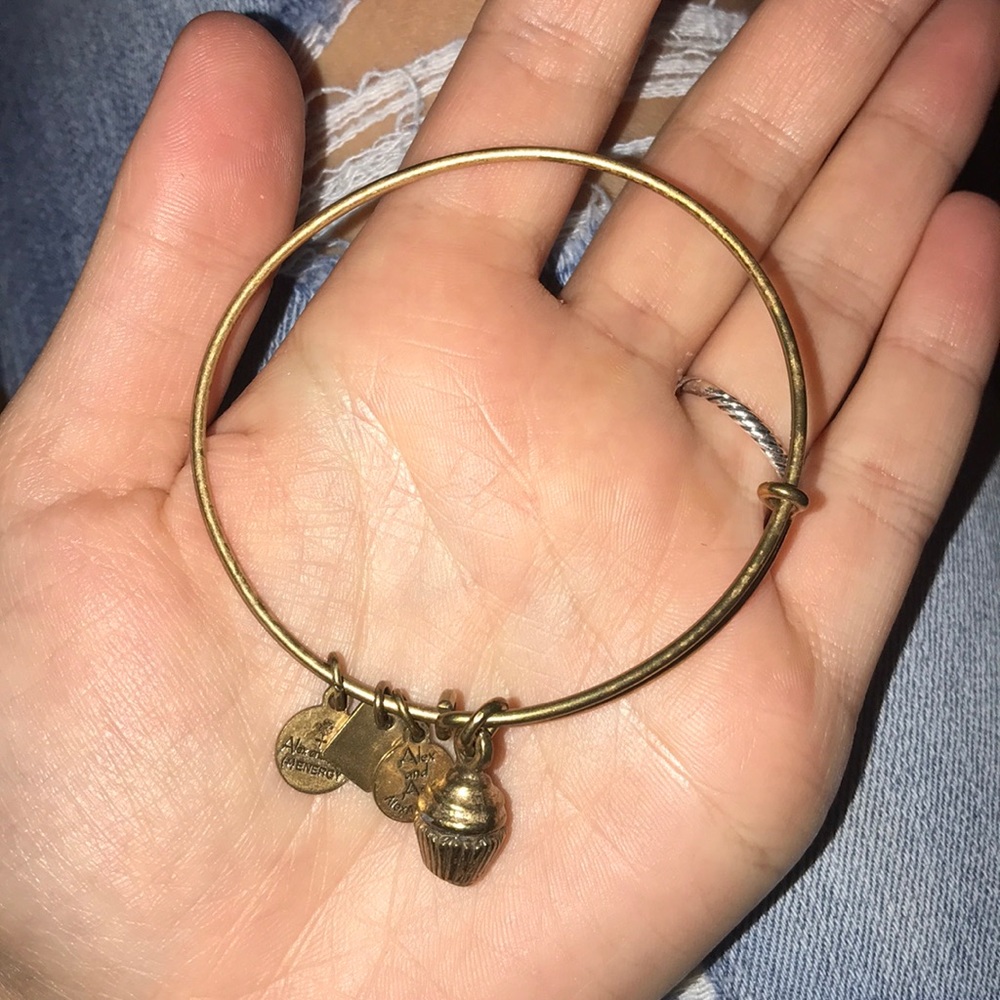 Alex and Ani Bracelet -Cupcake
